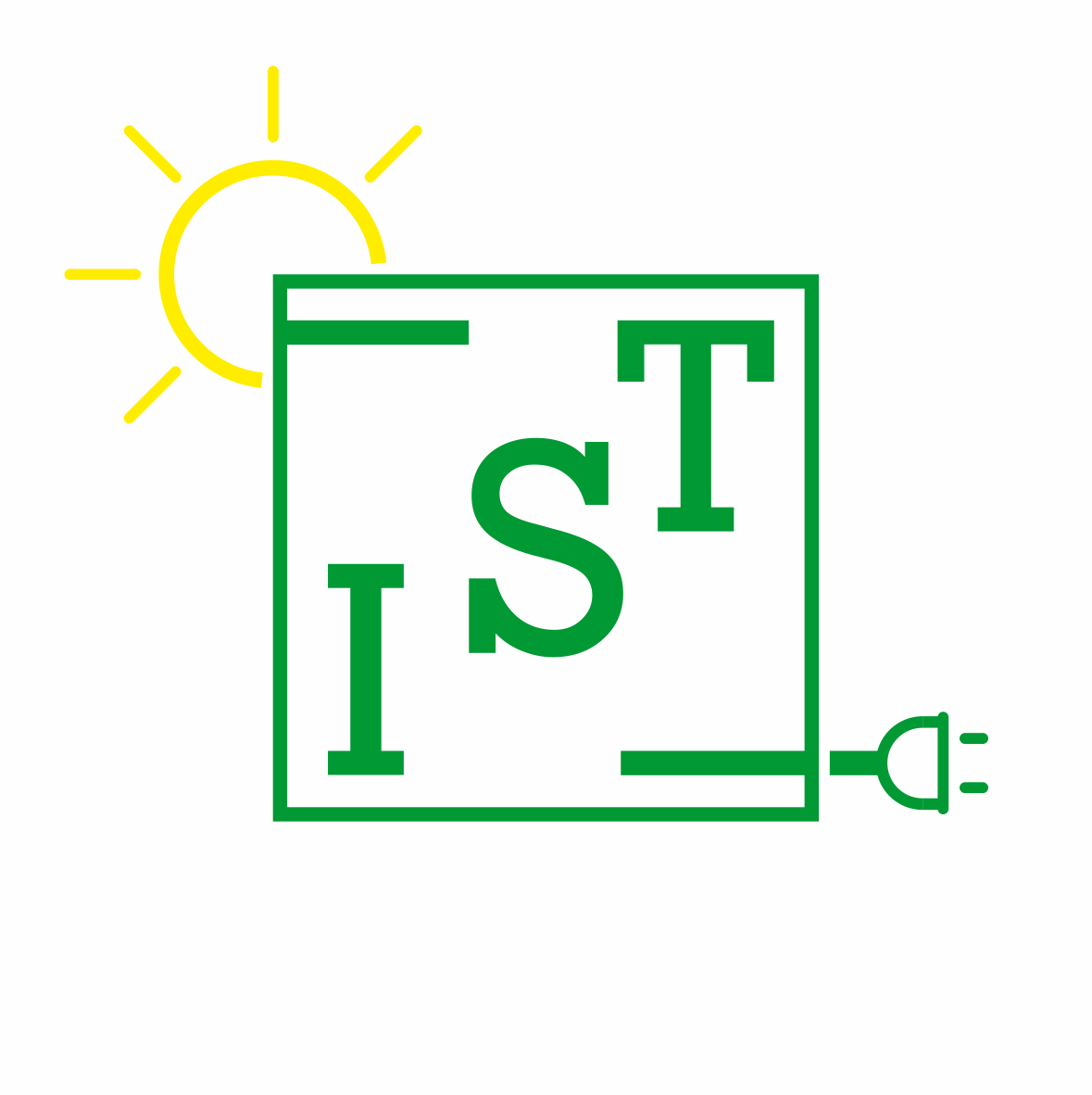 E-logo IST zentral IST erzeugt eigenen Ökostrom